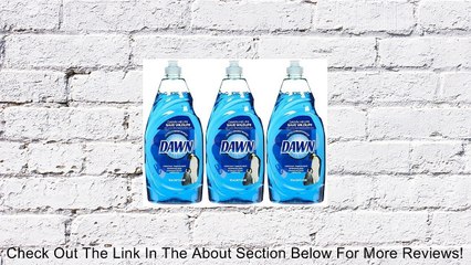 Dawn Ultra Dishwashing Liquid, Original Scent, Blue Review
