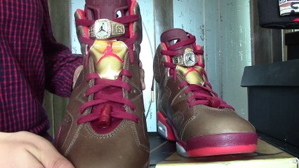 Authentic Air Jordan 6 Championship Cigar