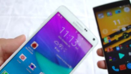 OnePlus One Vs Samsung Galaxy Note 4