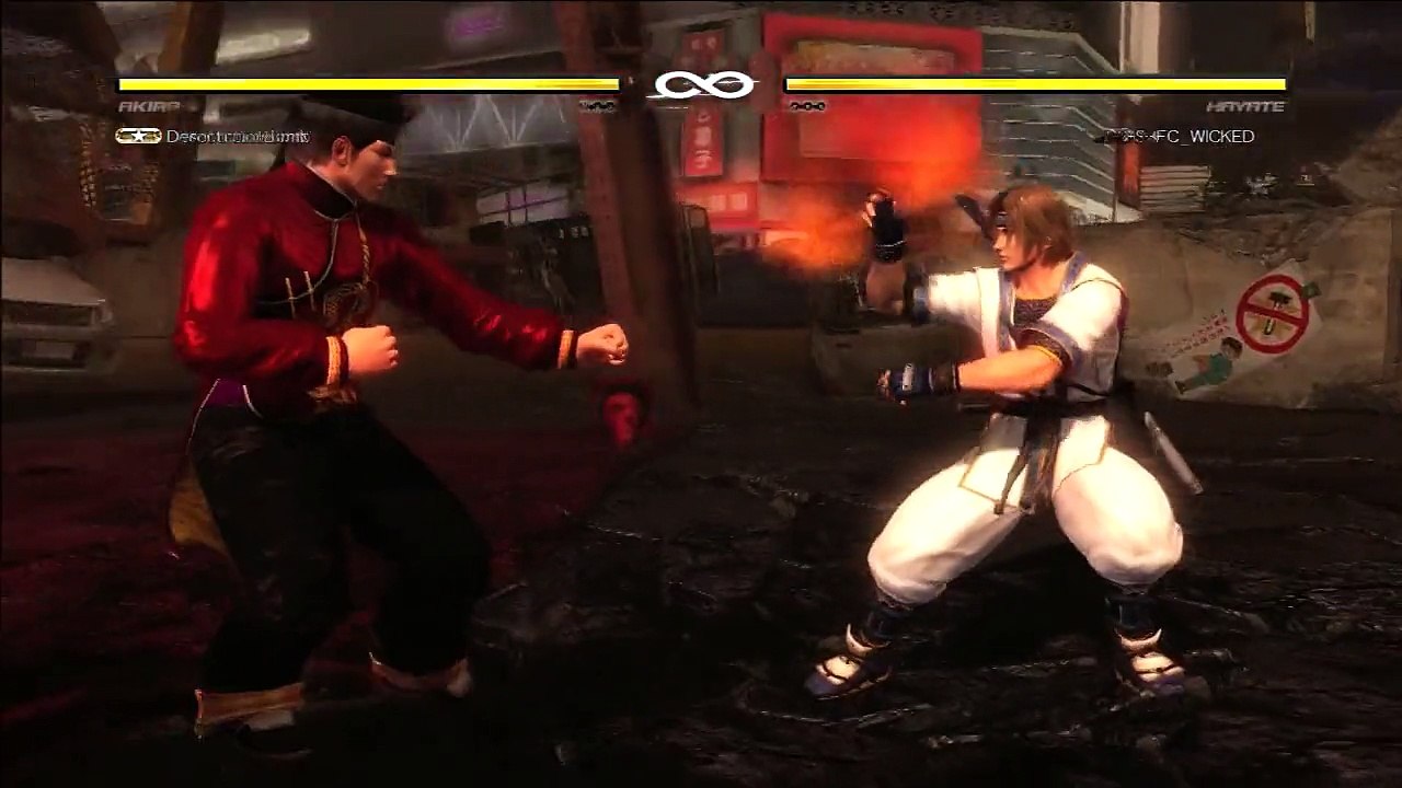 Dead or Alive 5 Ultimate(PS3®) - Akira (DestructionBomb) vs Hayate