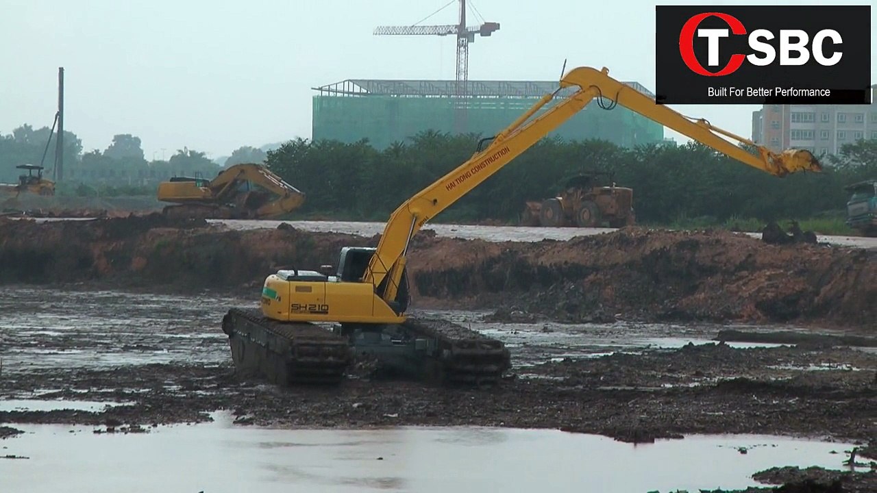 TSBC Amphibious Excavator Sumitomo SH210