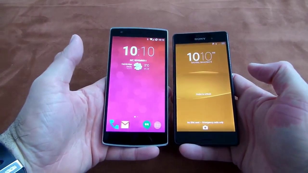 OnePlus One VS Sony Xperia Z3