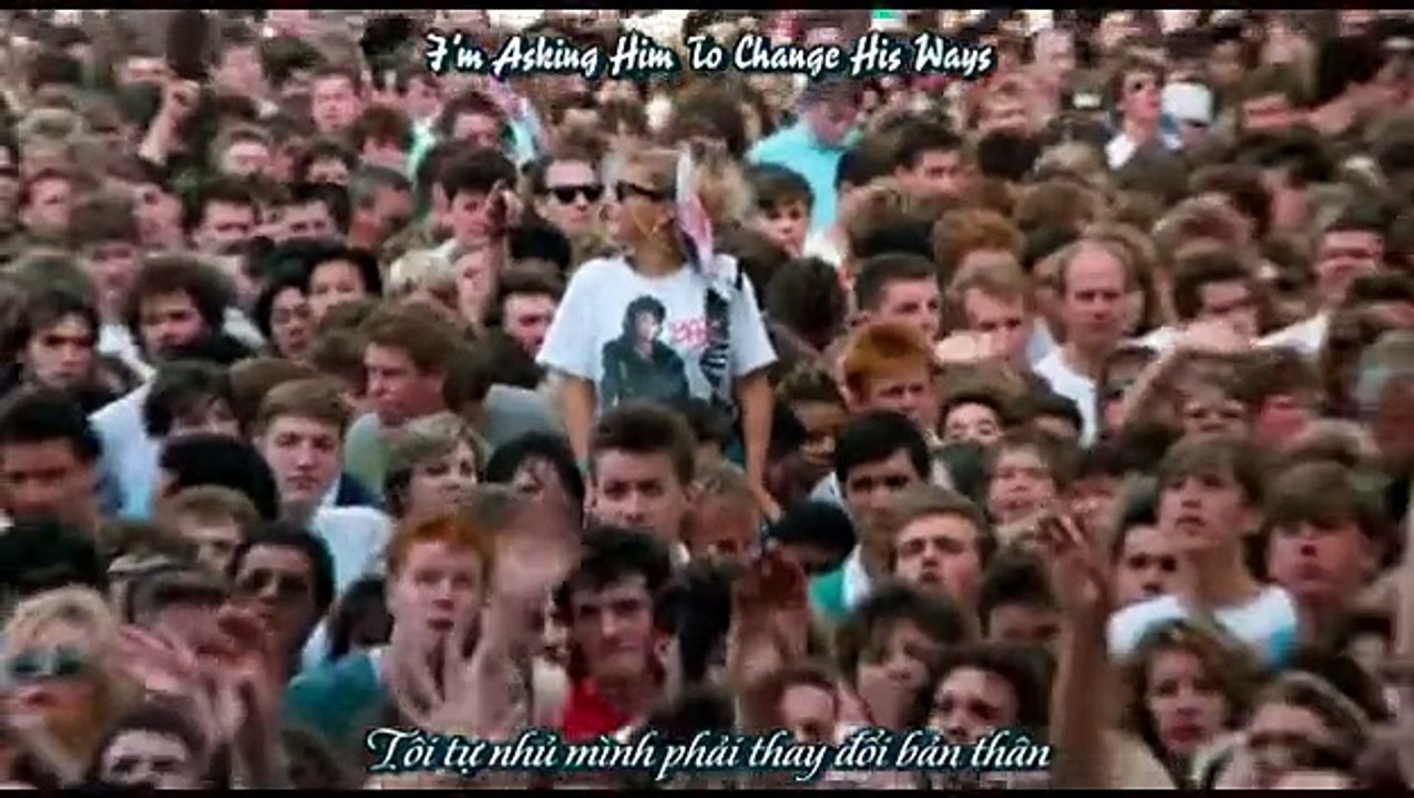 [Vietsub-Lyrics] Man In The Mirror-Michael Jackson Moonwalker 1988 Bluray HQ