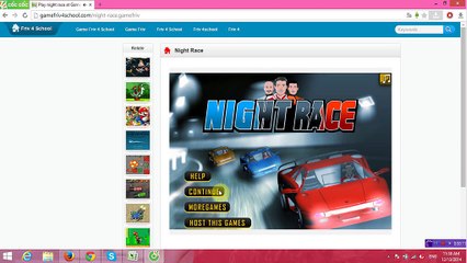 Game Friv, Friv 4 school - Night Race