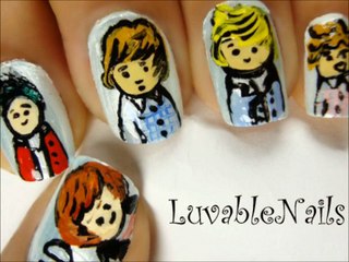 ONE DIRECTION 5 Boys - cute nail art designs cute nail designs Video