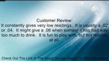 HDE Digital Alcohol Tester Breath Analyzer Breathalyzer Review