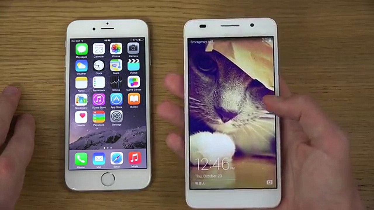 iPhone 6 vs Huawei Honor 6 Review 4K