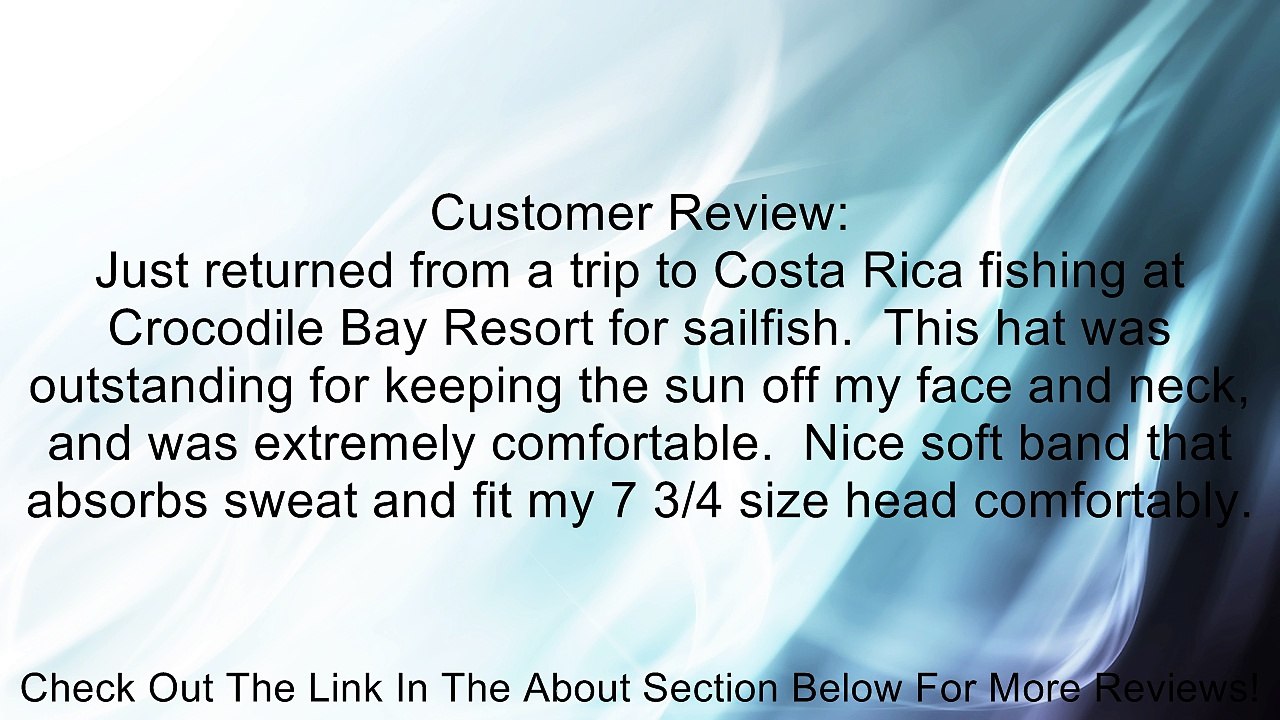 Tanami Hat 2XL Navy Blue Lightweight Wide Brim Long Flap UPF 50+ AUTM2XLNV Review