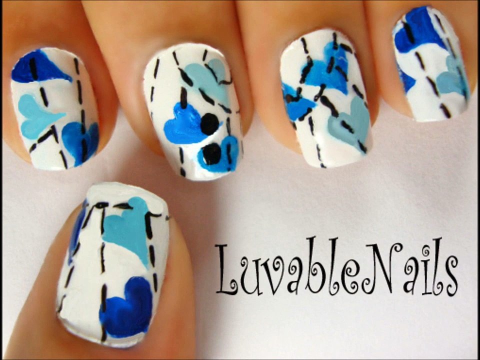 Valentine's Day Heart Nail Art Tutorial - Valentine's Day Nails for Valentine's Day Nail Art Valentine's Day nail designs