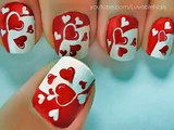 Valentine's Day Heart Nail Art Tutorial - Valentine's Day Nails for Valentine's Day Nail Art Valentine's Day nail designs