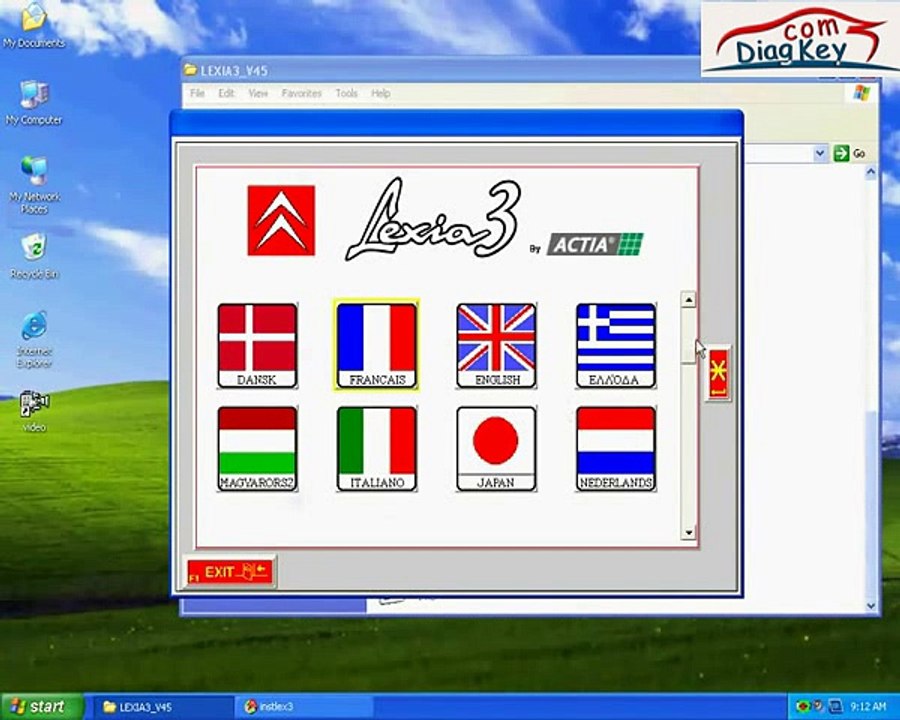 Lexia 3 V47 pp2000 setup instruction part 1