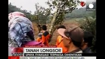 Village destroyed by deadly landslide near Jakarta, Indonesia