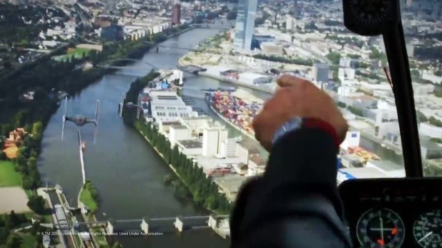 Star Wars : des Tie Fighters au dessus d'une ville en Allemagne