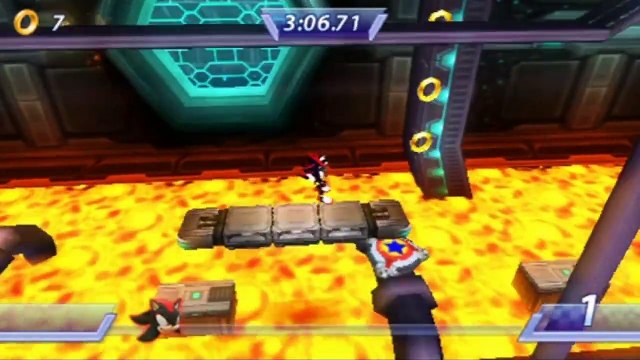 Sonic Rivals - Shadow : Zone Meteor Base Acte 1