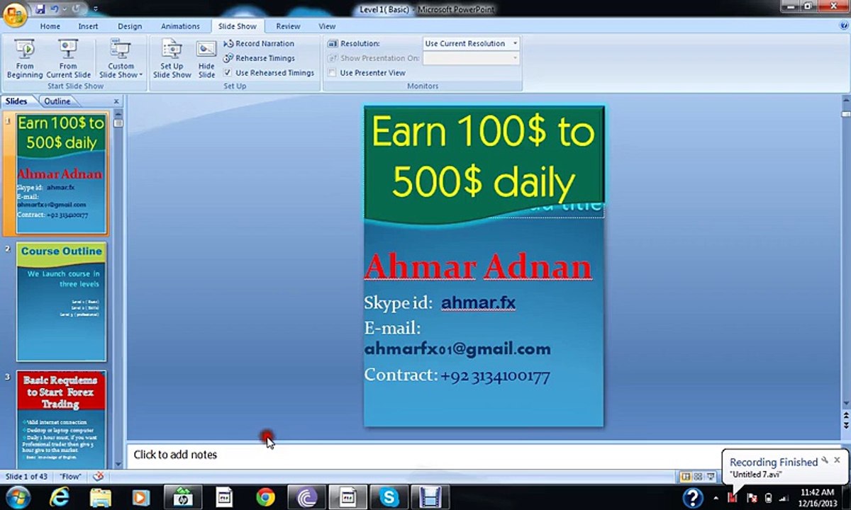Earn Money With Forex Trading in Pakistan Urdu & Hindi Video Tutorial - ITMasti.COM
