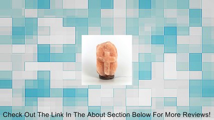 Black Tai LARGE Cross Salt Lamp - 100% Authentic Himalayan Salt Review