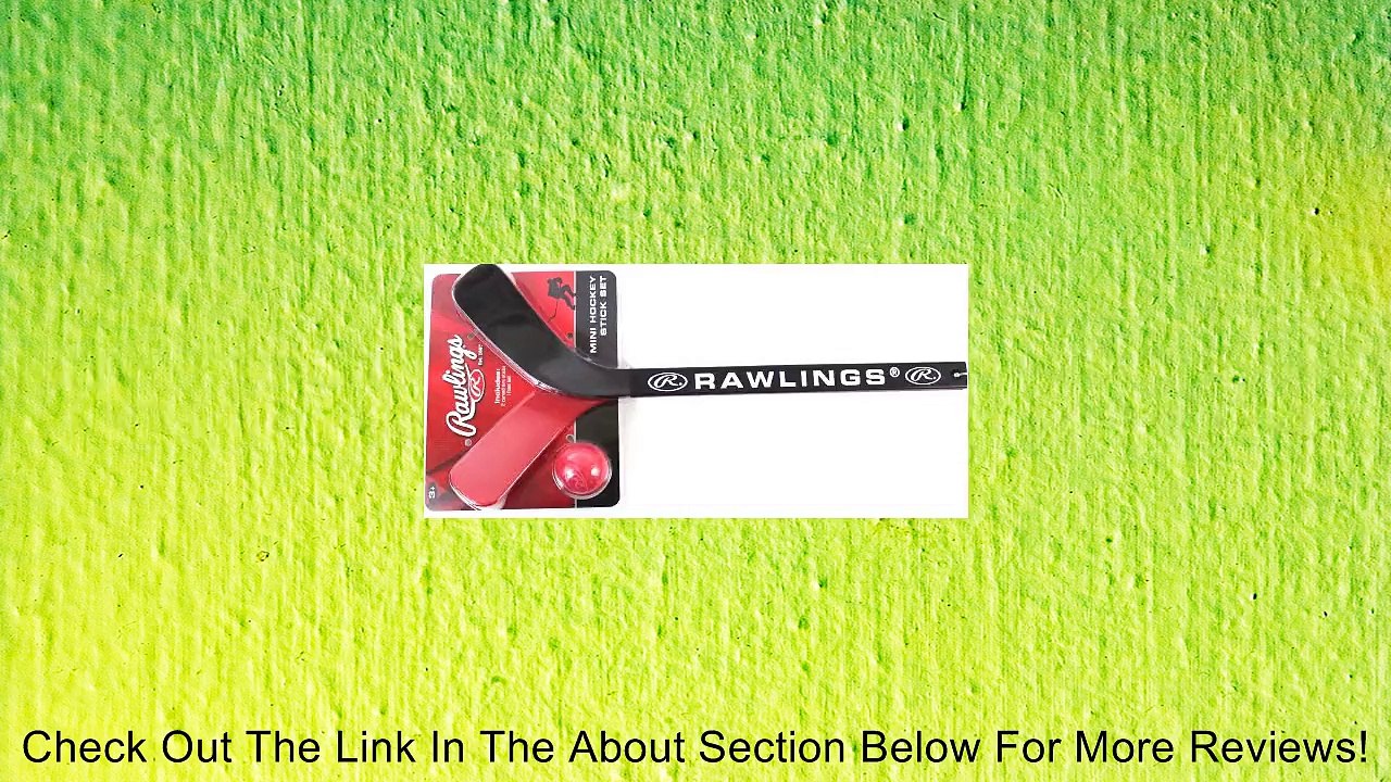 Rawlings Mini Hockey Stick Set Review