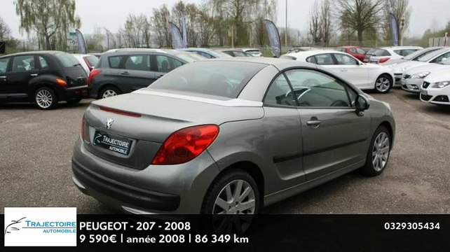 Annonce Occasion PEUGEOT 207 CC 1.6 HDi110 Sport Pack FAP 2008