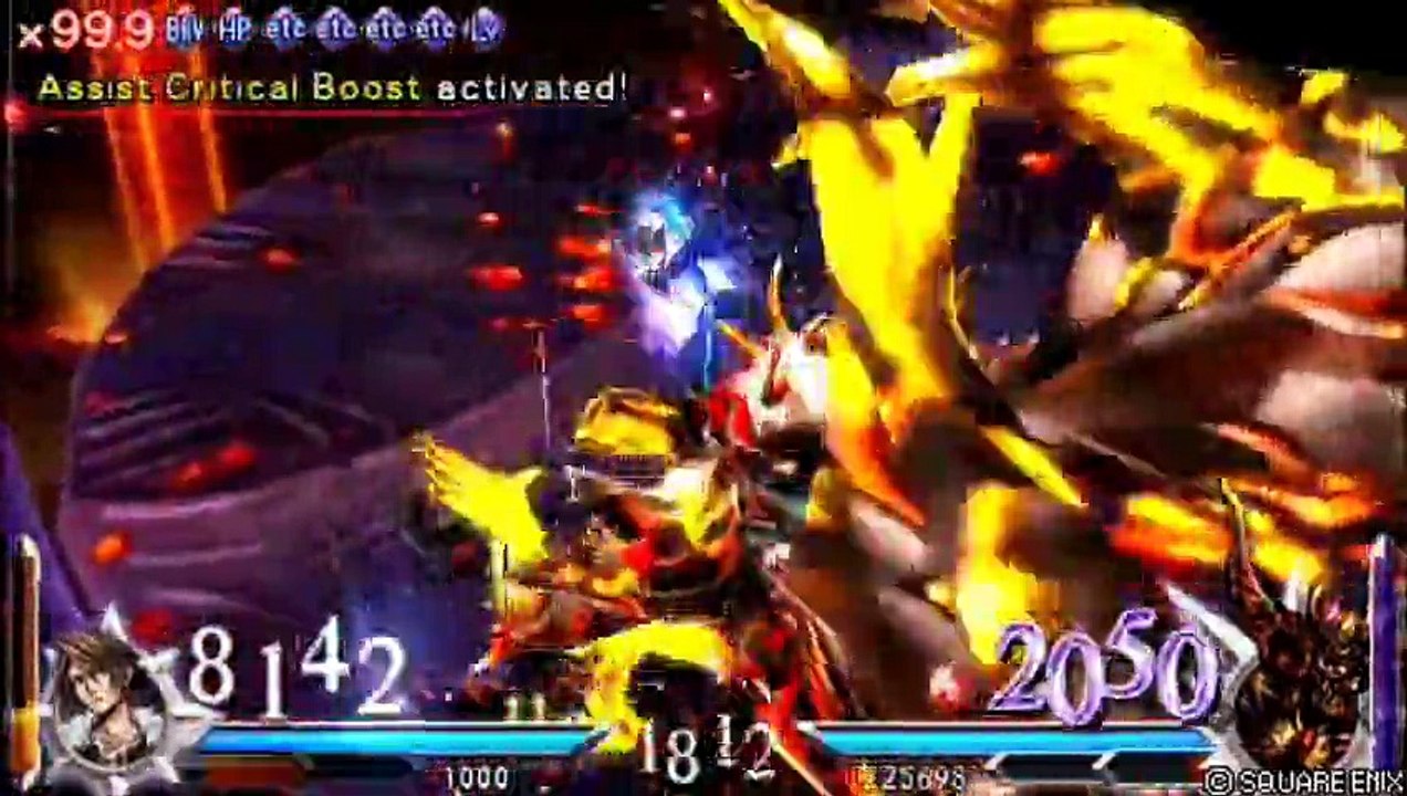 Dissidia 012 Squall LV1 VS Feral Chaos LV130