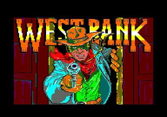 Présentation West Bank (Amstrad CPC)