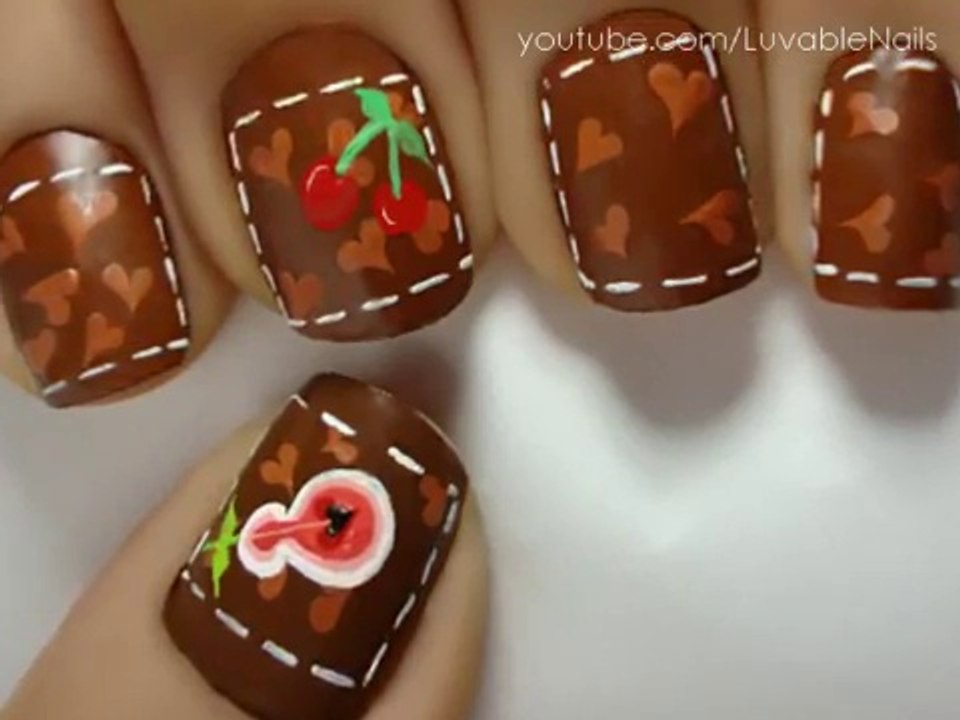 Cute nail designs tutorial - easy nail designs
