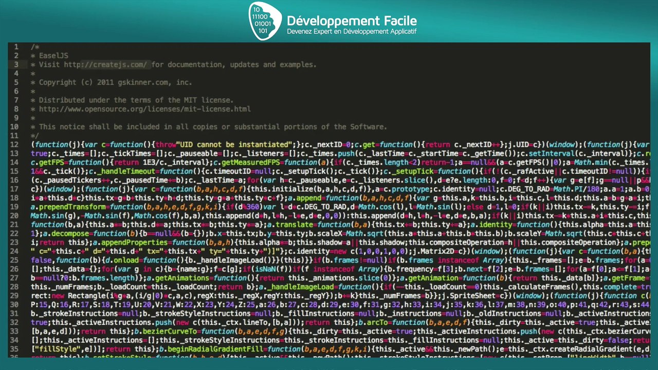 Comment ajouter des animations JavaScript avec les tweens dans l'API Canvas