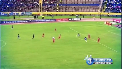 Top 5 de los goles en otros campeonatos