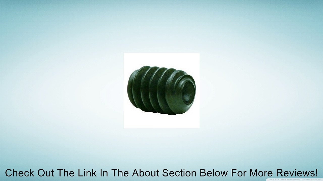 DrillSpot #3-56 x 3/16" Black Oxide Alloy Steel Cup Point Socket Set Screw, Pack of 100 Review