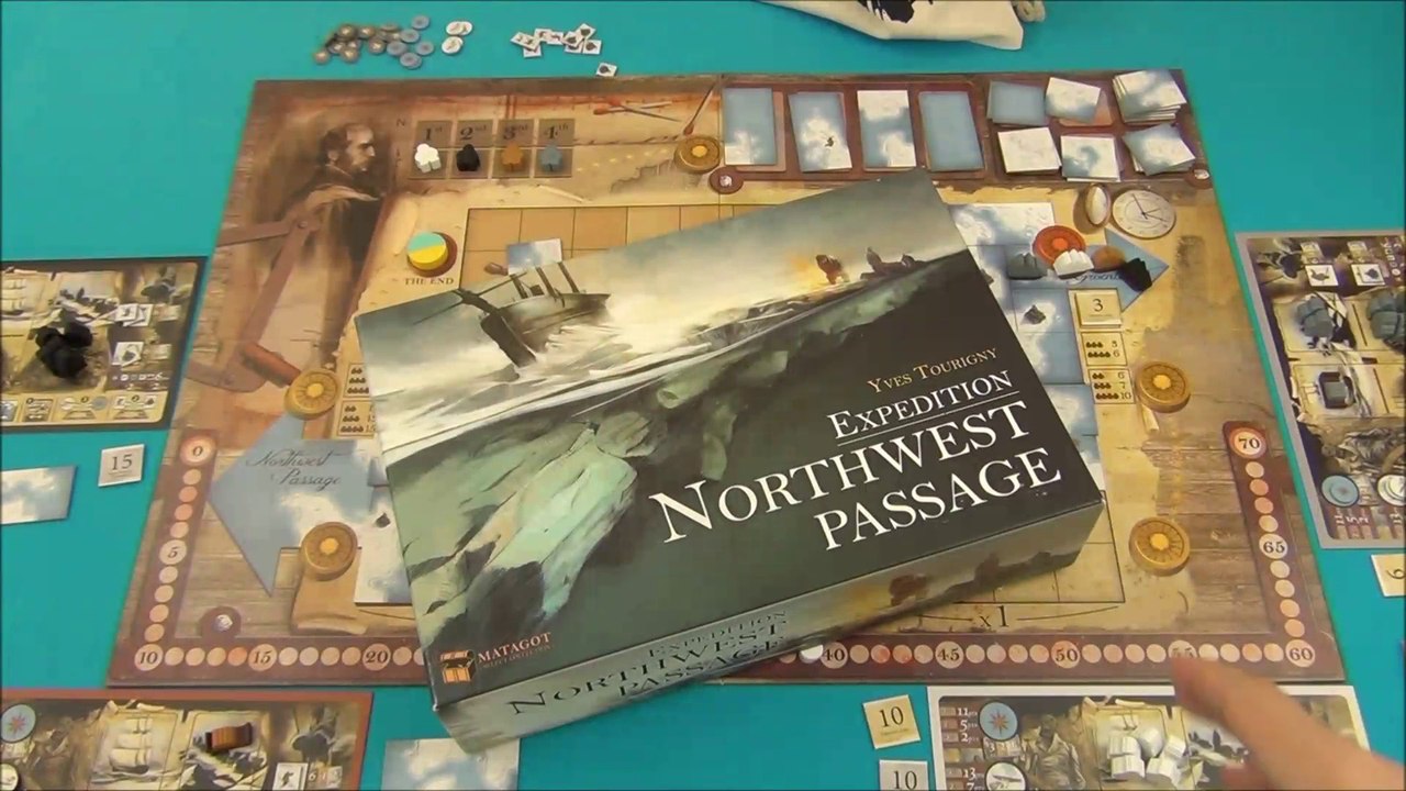 Vidéorègle #383: Le jeu de société "Expedition Northwest Passage"