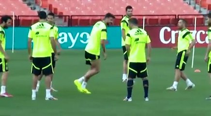 Amazing FootBall Skills in Training