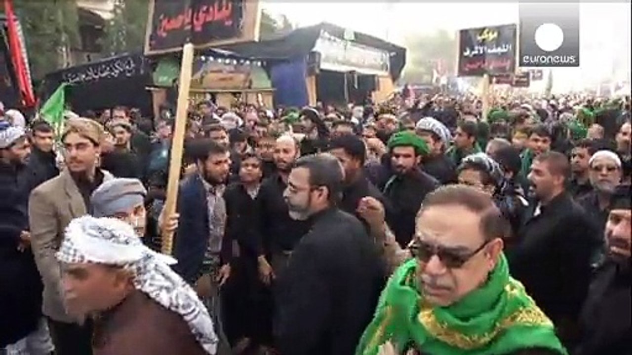Irak: Trotz Terrorgefahr feiern Millionen Schiiten das Trauerfest 'Arbain'