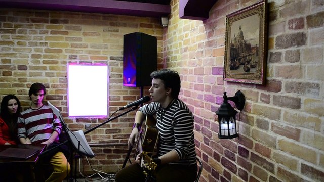 Liliya Rodionova (BEZ лишних слов). Новые звзды. Кафе Тёмно-лиловое, 8.10.2014