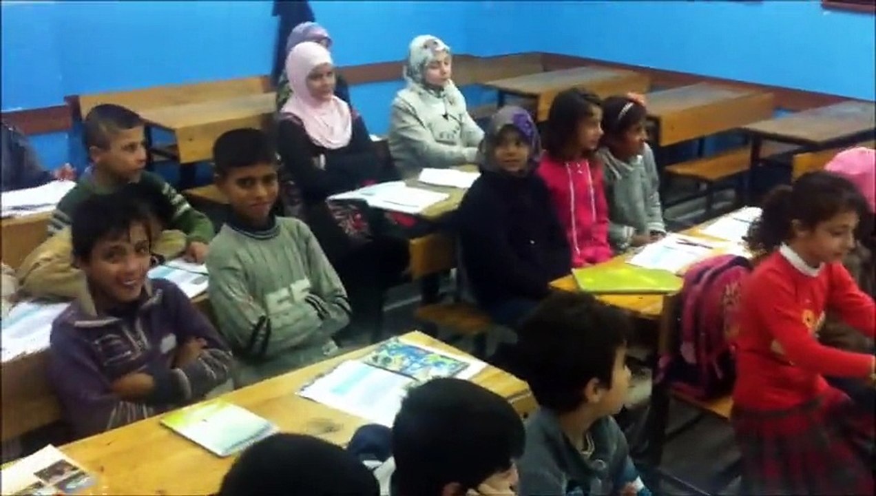 Prof.Dr.Necdet ÜNÜVAR, Suriye'den İç Savaştan Ülkemize Sığınarak Eğitim Gören Çocukları Ziyaret Etti.08.12.2014