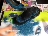DIY Glitter Heels !!! - how to Make your own Glitter shoes DIY