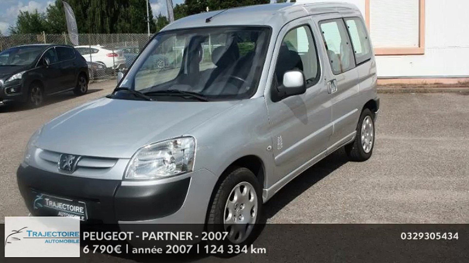 Annonce Occasion PEUGEOT Partner 1.6 HDi90 Totem Clim 2007 - Vidéo  Dailymotion