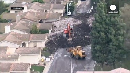 Passage d'une tempête sur toute la côte ouest américaine