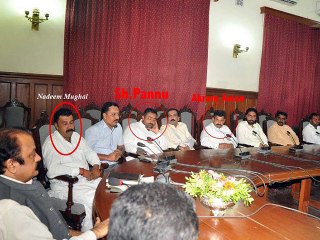 (UNSEEN FOOTAGE) Local Leaders Of PMLN (Faisalabad) involved in the rifts