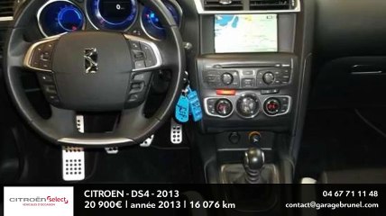 Annonce Occasion CITROëN DS4 e-HDi 115 Airdream So Chic 2013