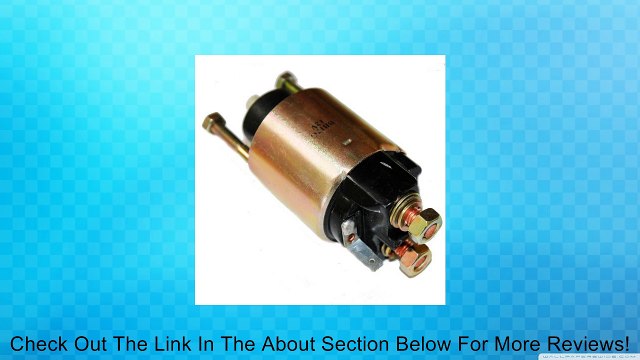 Starter Solenoid John Deere Mower 727 777 797 647 657 Review