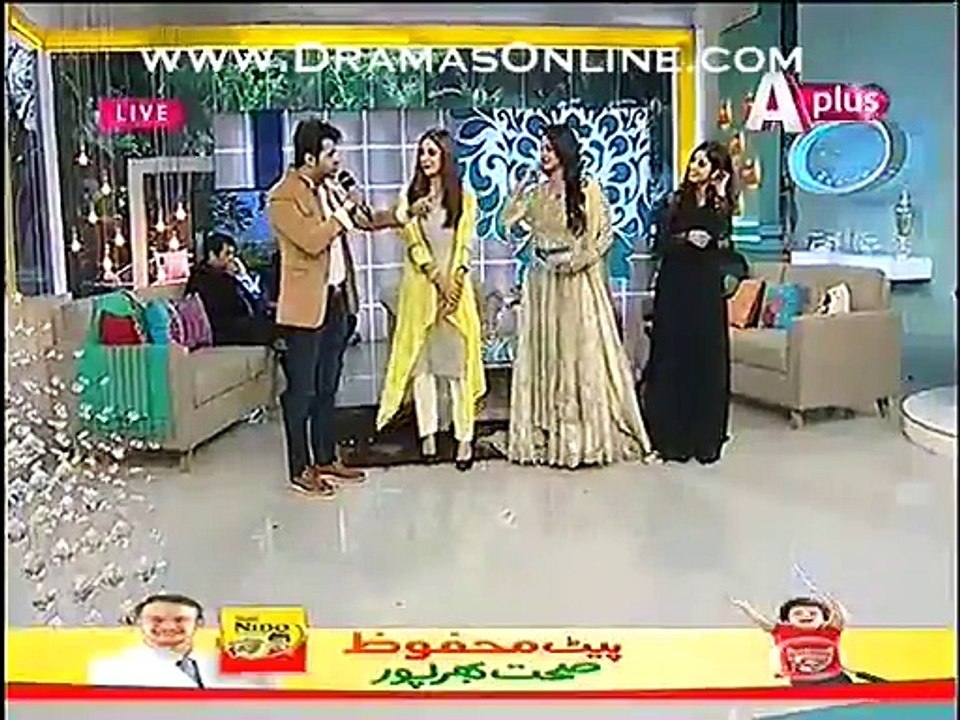 Noor tells if i was a men then i will marry sajjal and mayra