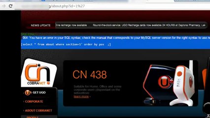 Website Hacking Part-2 Blind sql [HD] By-RANJAN RAJA "ethical hacker"