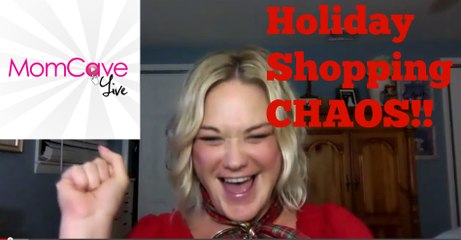 Holiday Shopping Chaos --Kathy Chlan--MomCave LIVE--Ep 28--Win Scary Mommy Book