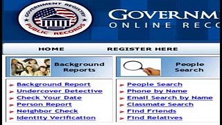 Government Records Registry free