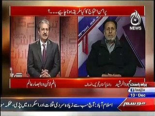 Bottom Line With Absar Alam (Pur Amn Ehtejaj Ka Kya Tareeqa hona Chahiye….-) – 13th December 2014
