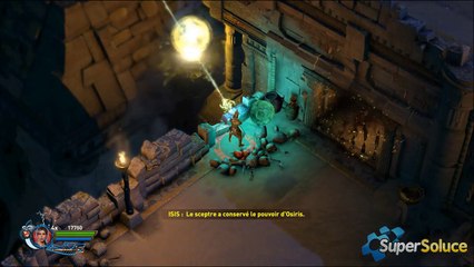 Lara Croft : Les crânes rouges du niveau \"Pyramide d'Osiris\"