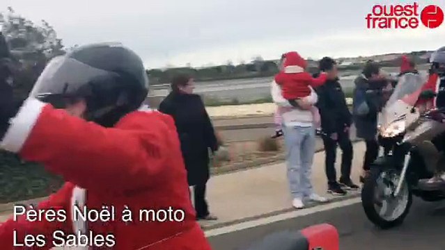 Motards aux Sables