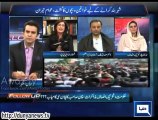 Shehla Raza recieves threats on live tv show