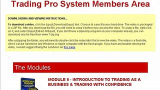 Trading Pro System - An Insiders View