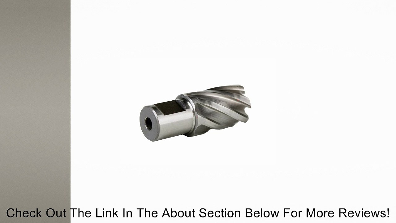HSS Annular Slugger Cutter Set 1" Depth 3/4" Weldon Shank fits Magnetic Drill Review