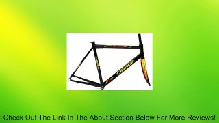 2010 ORBEA AQUA 57cm Road Bike Frameset Aluminum W/ Carbon Fork Black Yellow Review